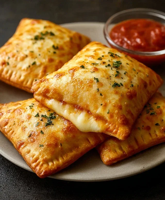Cheesy Pizza Pockets