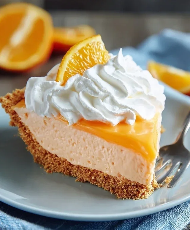 Jello Creamsicle Pie