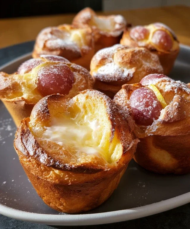 Sparkling Grape Juicecas Portuguese Popovers