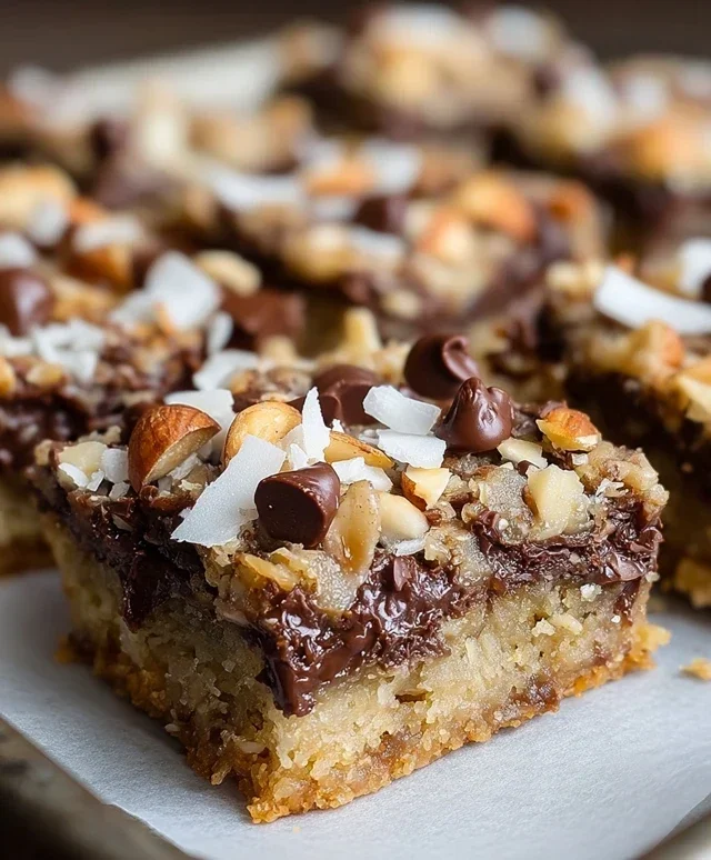 Almond Joy Cookie Bars