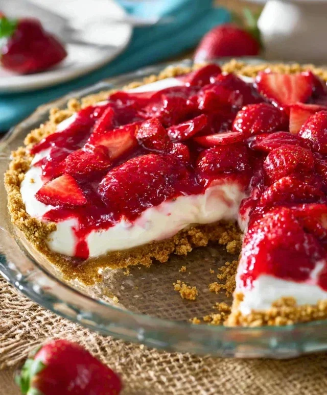 Strawberry Cream Cheese Pie