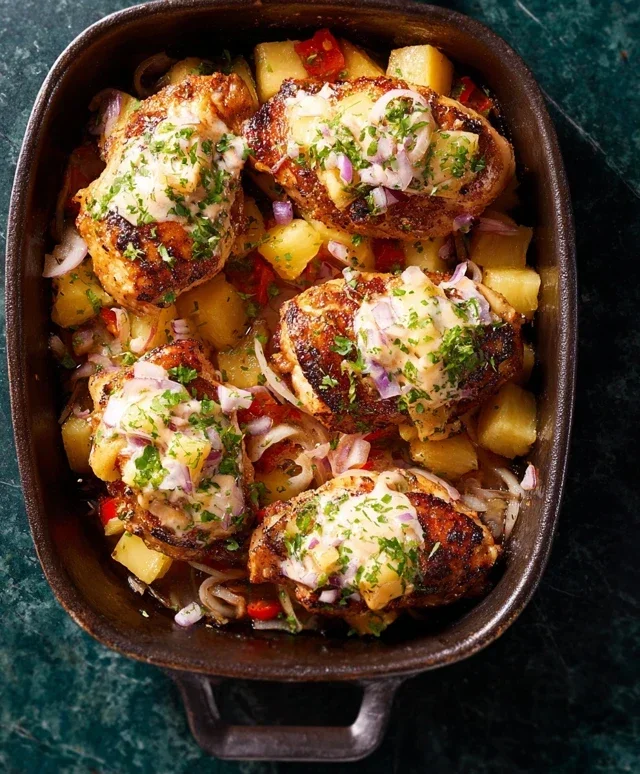 Pineapple Baked Chicken