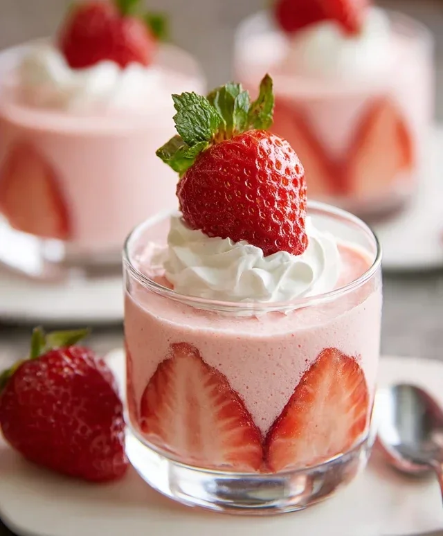Strawberry Mousse