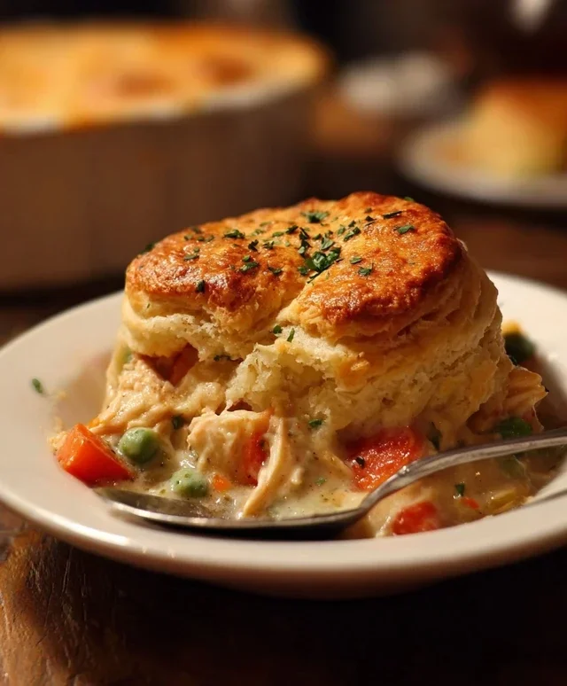 red lobster biscuit chicken pot pie