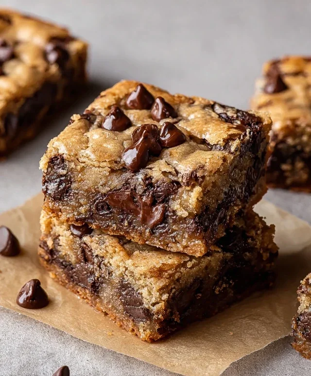 Banana Chocolate Chip Cookie Bars