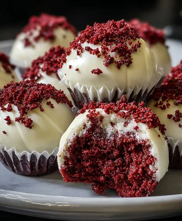 Cookies & Cream Red Velvet Bites