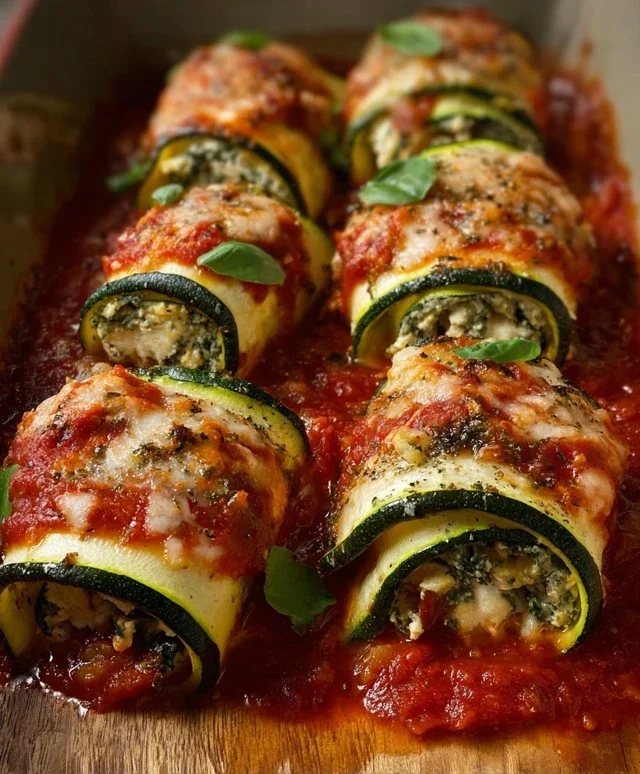 Vegan Zucchini Rollatini