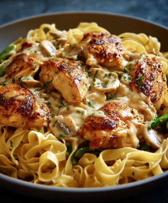 One-Pan Chicken with Buttered Noodles