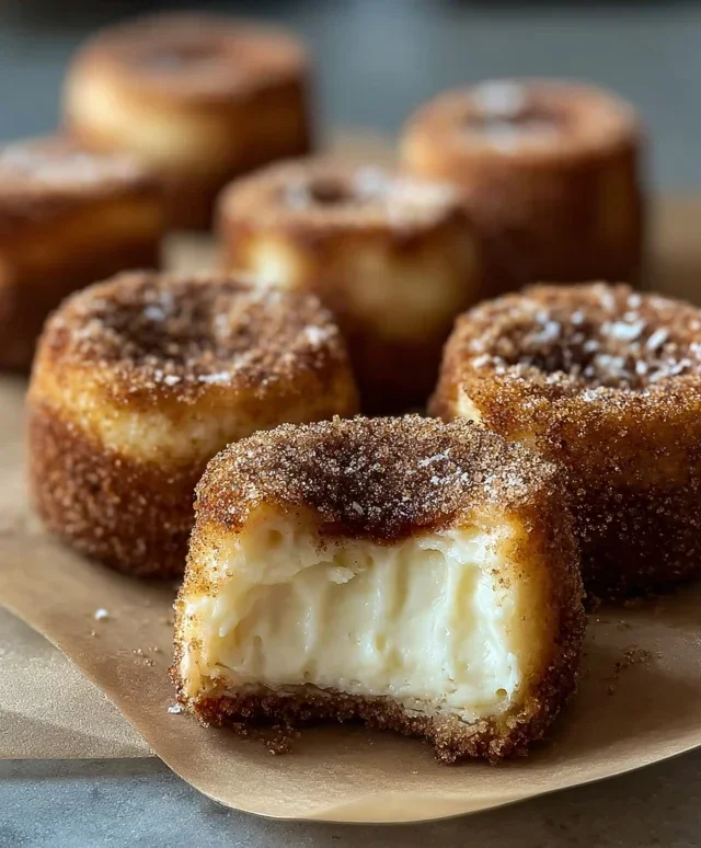 Churro Cheesecake Bites