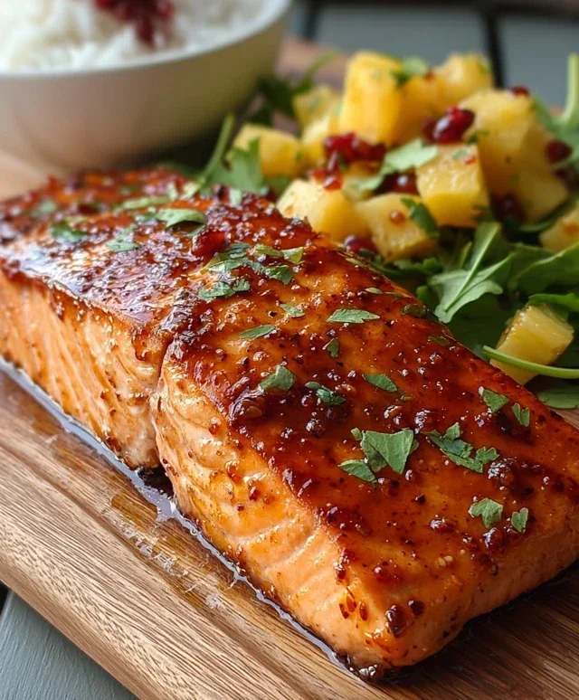 Pineapple Chipotle Salmon