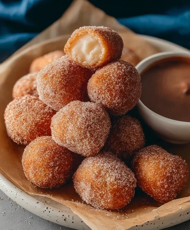 Sweet Air Fryer Churro Bites Recipe