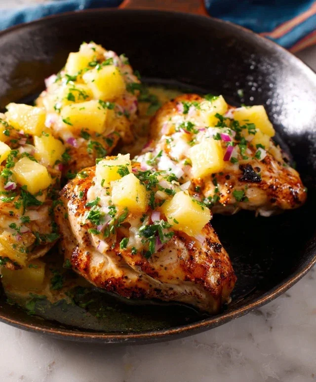 Pineapple Baked Chicken