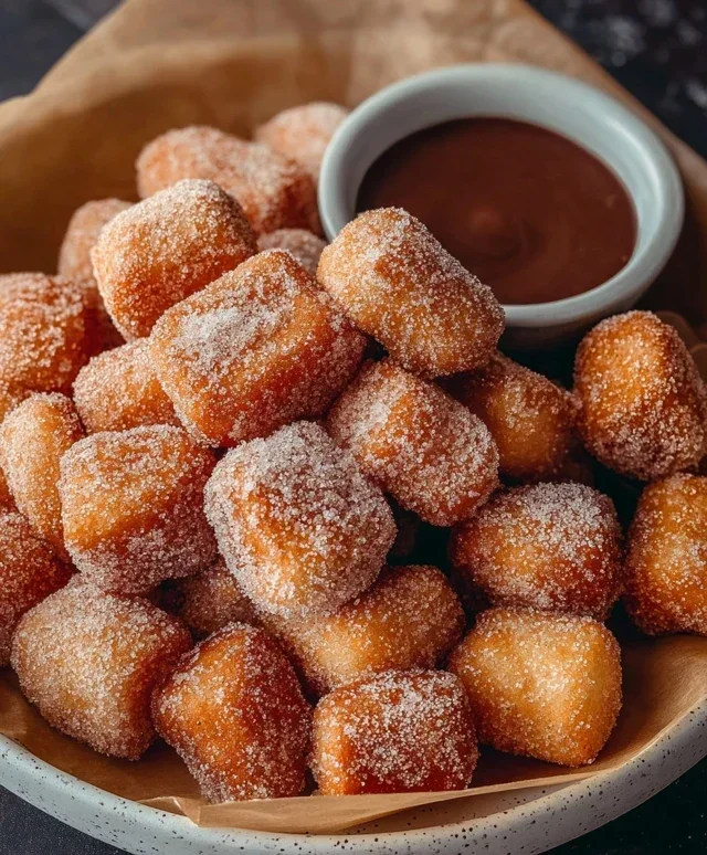 Sweet Air Fryer Churro Bites Recipe