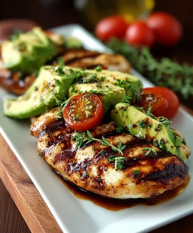 Grilled California Avocado Chicken Recipe