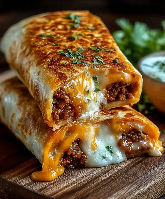 Grilled Cheese Burrito 