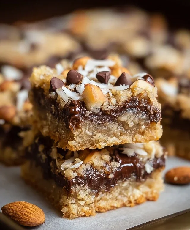 Almond Joy Cookie Bars