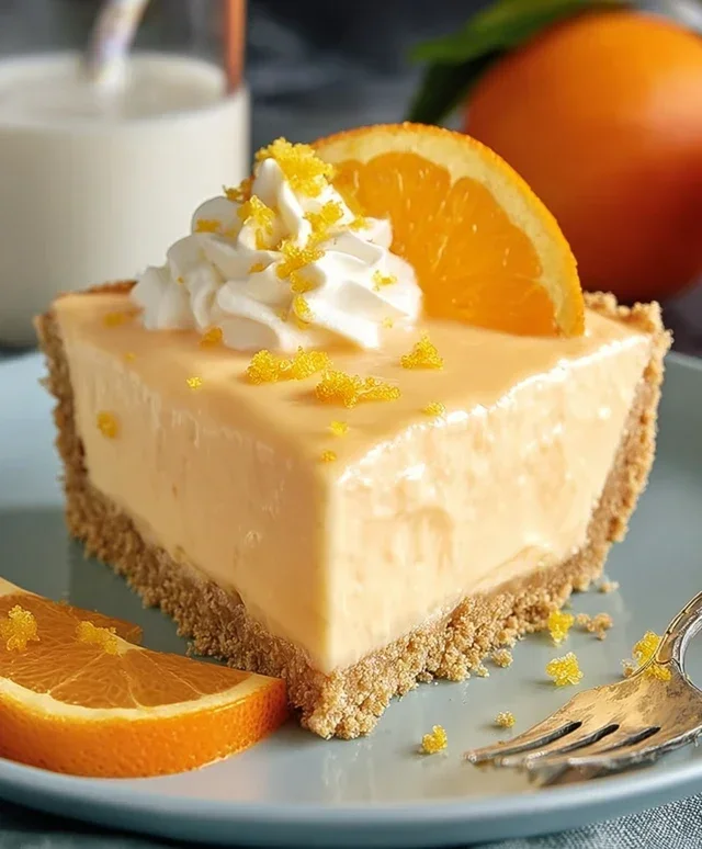 Orange Creamsicle Pie