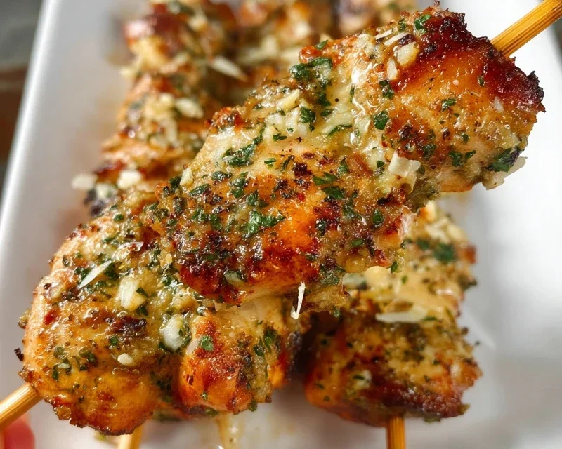 Grilled Mango Pineapple Chicken