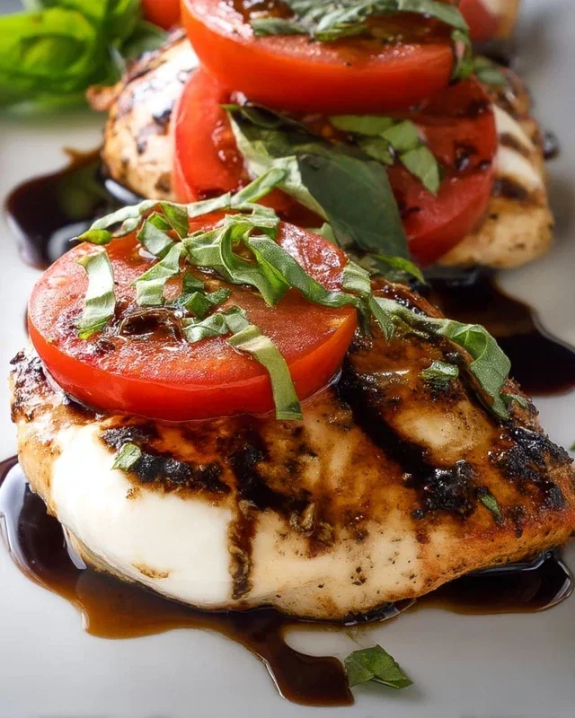 Grilled Chicken Caprese