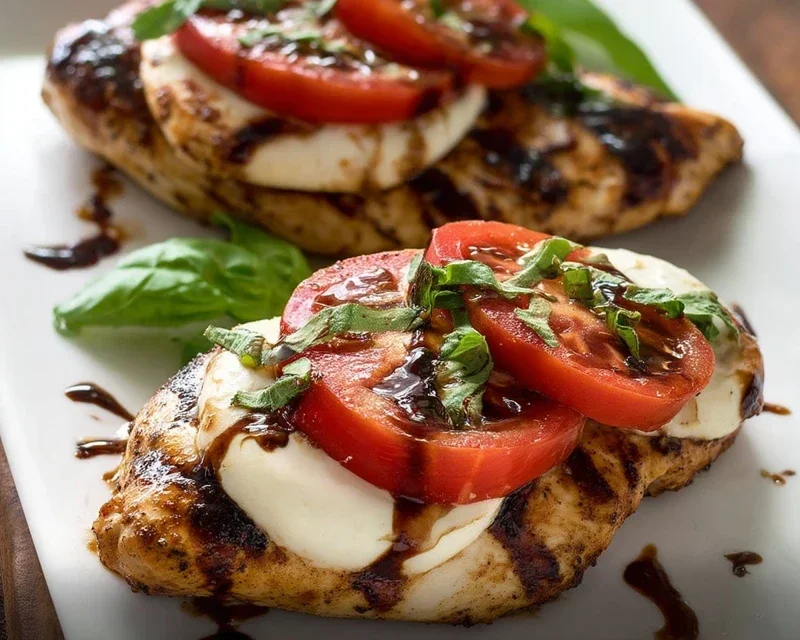 Grilled Chicken Caprese