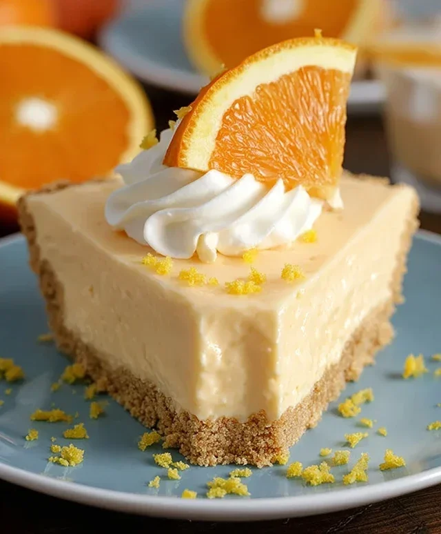 Orange Creamsicle Pie
