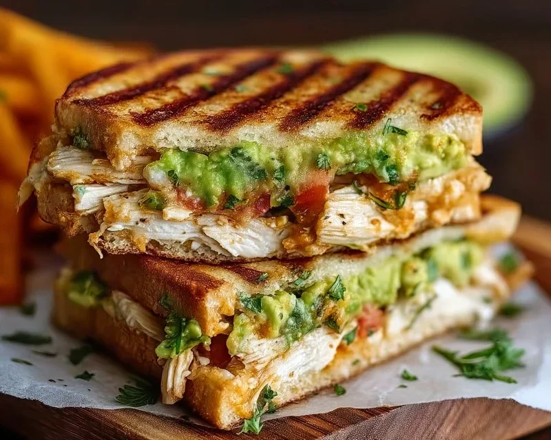 Chicken Avocado Melt Sandwich