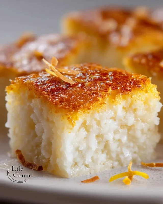 Sticky Coconut Cake