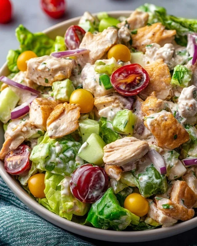 Healthy Ranch Chicken Salad
