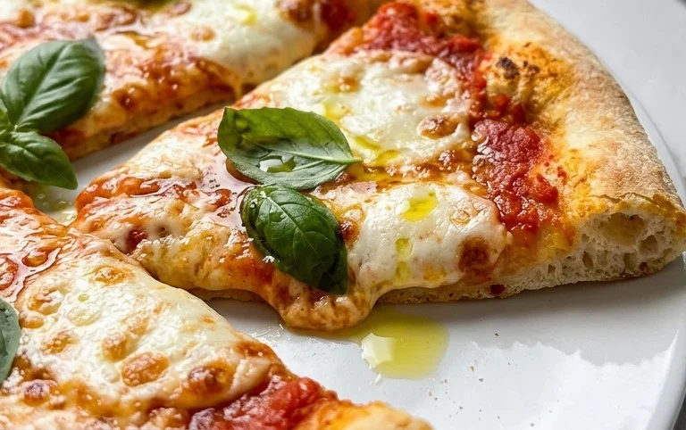 An excellent No Yeast Pizza Dough - quick easy homemade pizza!