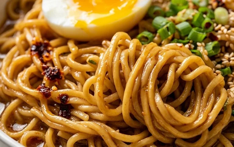Easy Saucy Ramen Noodles