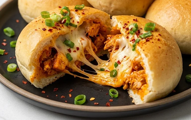 Cheesy Dynamite Chicken Buns