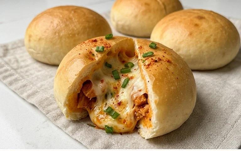 Cheesy Dynamite Chicken Buns