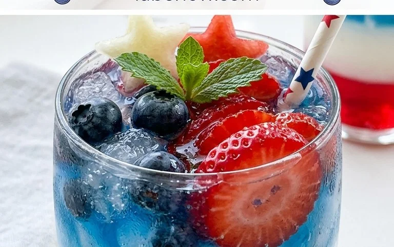 July 4th Layered Drinks Recipe