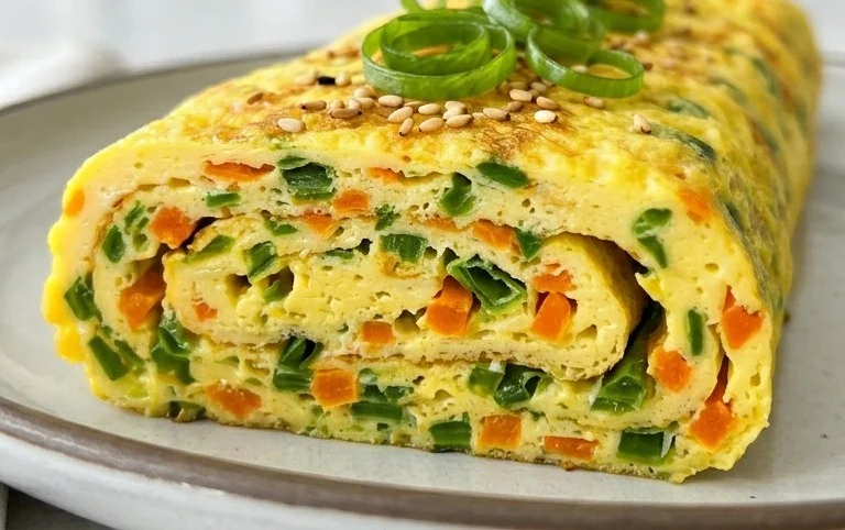 Gyeran Mari (Korean Rolled Omelette)