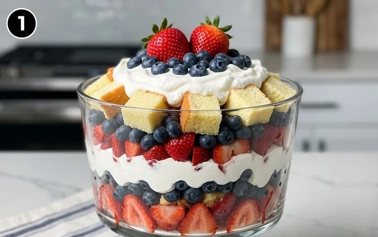 4th of July Trifle