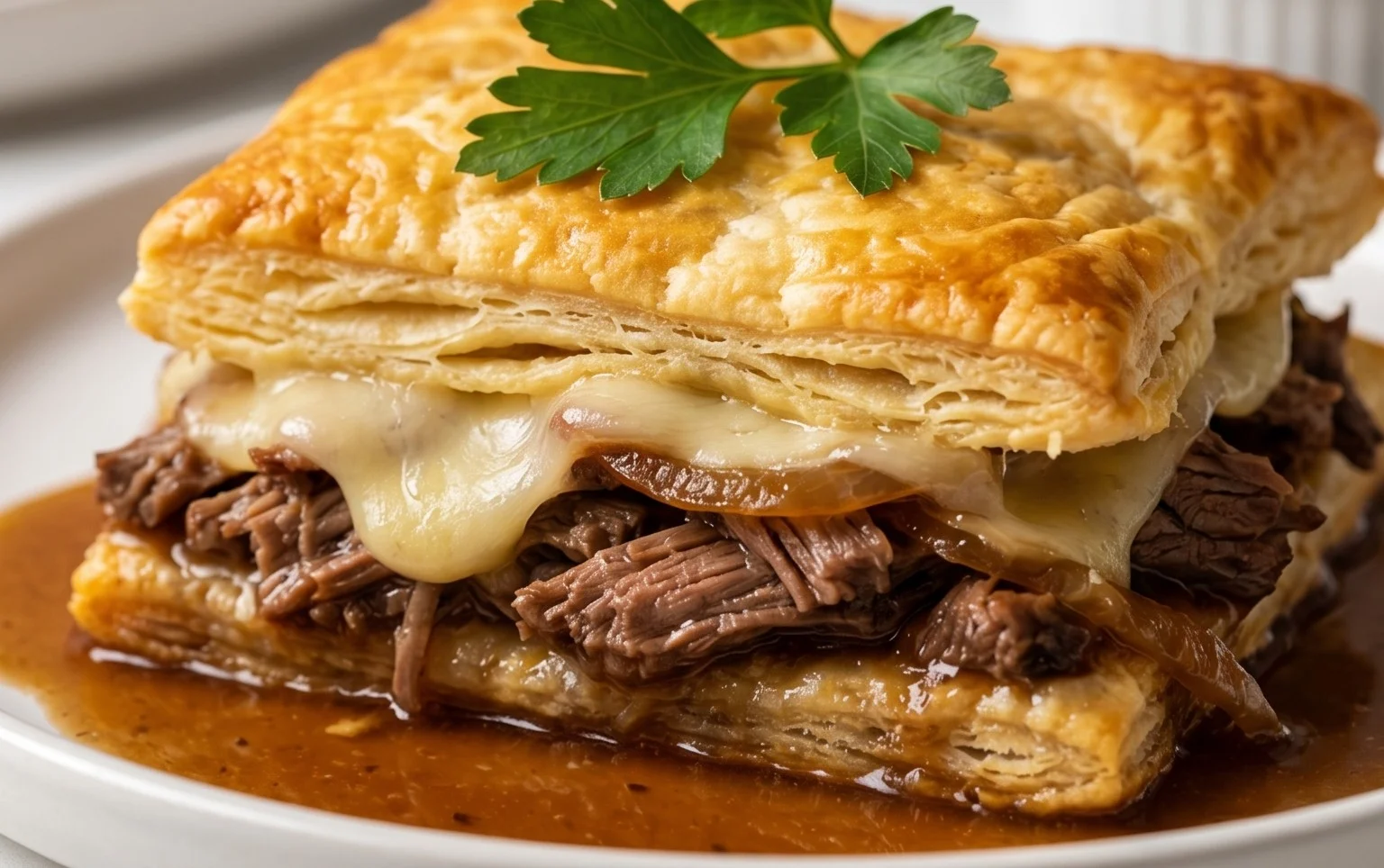 French Dip Squares