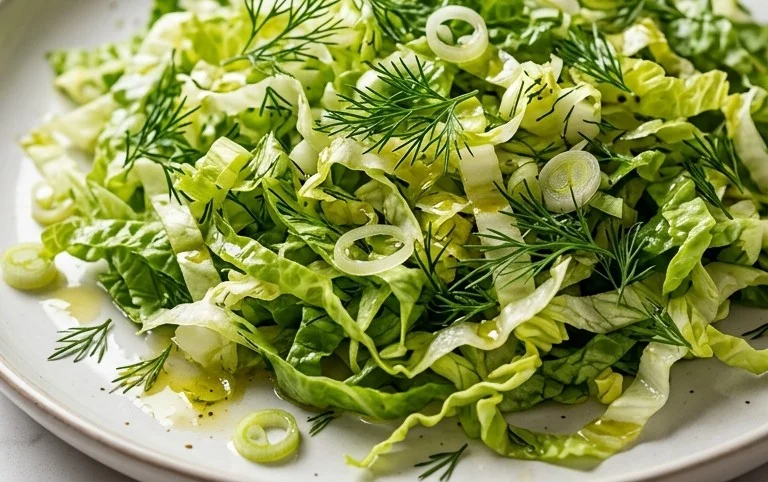Maroulosalata (Greek Lettuce Salad)