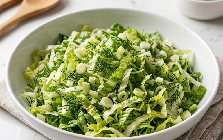 Maroulosalata (Greek Lettuce Salad)