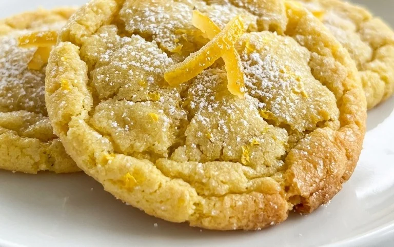 Soft & Chewy Lemon Cookies