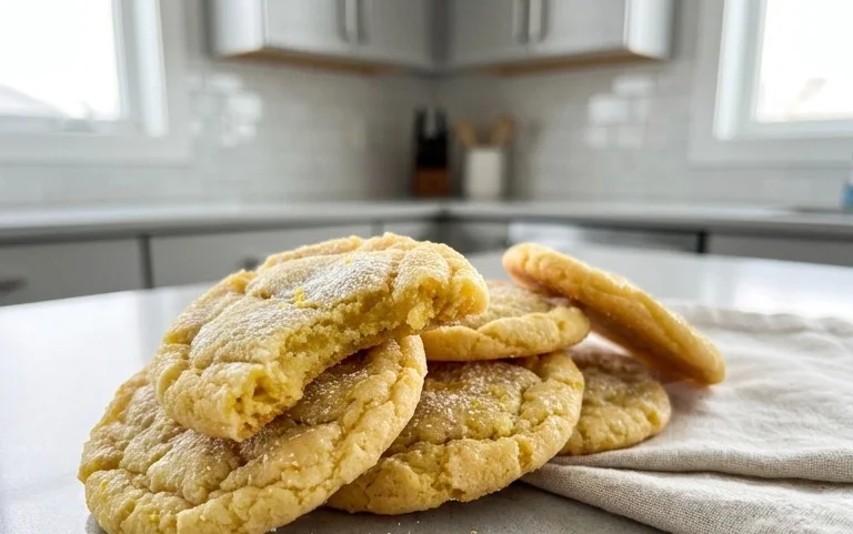 Soft & Chewy Lemon Cookies