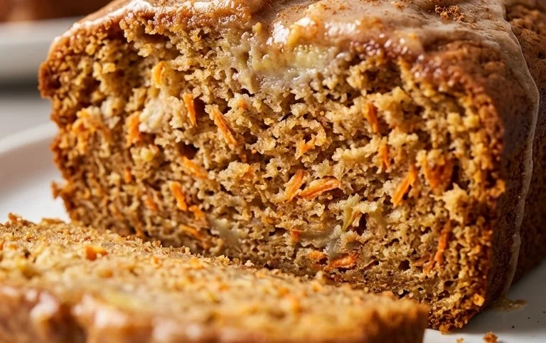 Dairy Free Carrot Cake Banana Bread