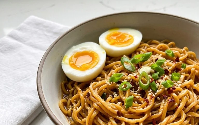 Easy Saucy Ramen Noodles