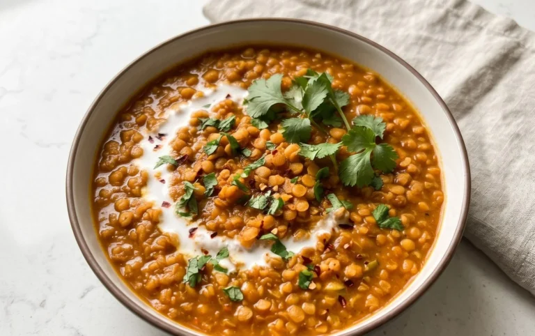 Spicy Red Lentil Curry