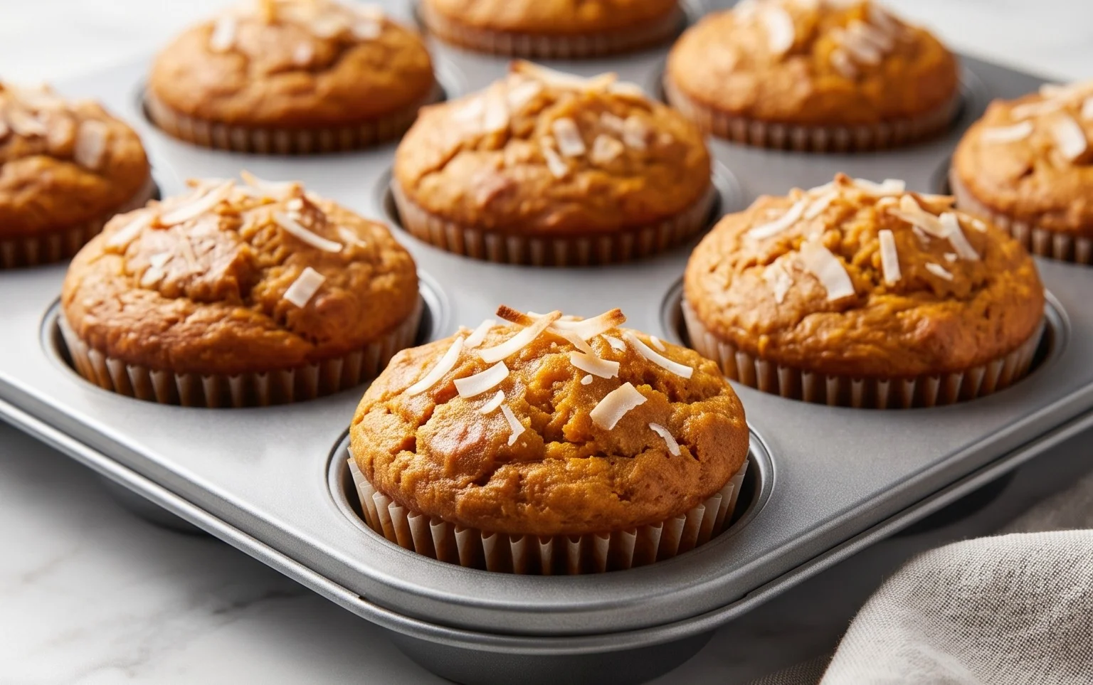 Anti-Inflammatory Coconut and Sweet Potato Muffin Recipe