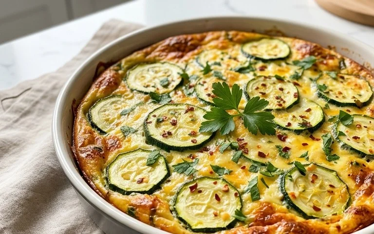 Crustless Zucchini Quiche Recipe
