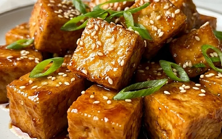 Honey Garlic Tofu