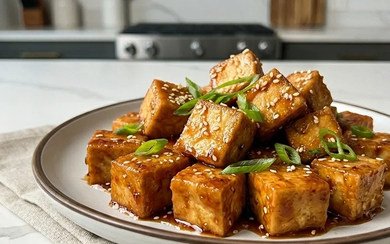 Honey Garlic Tofu