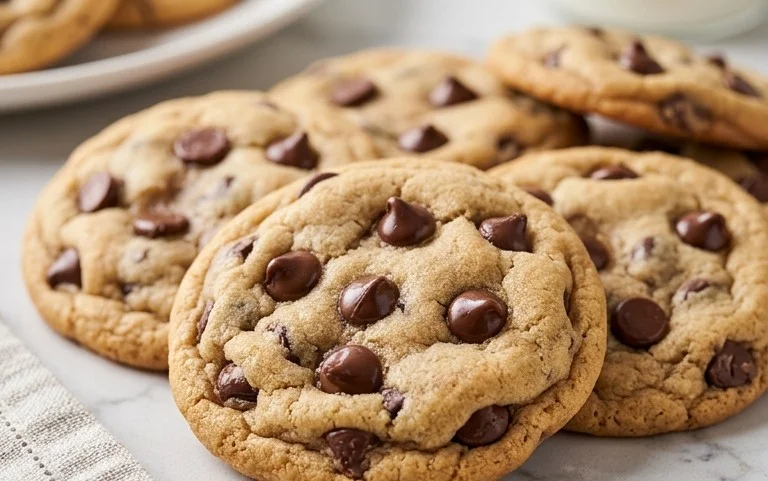 The Best Soft Chocolate Chip Cookies