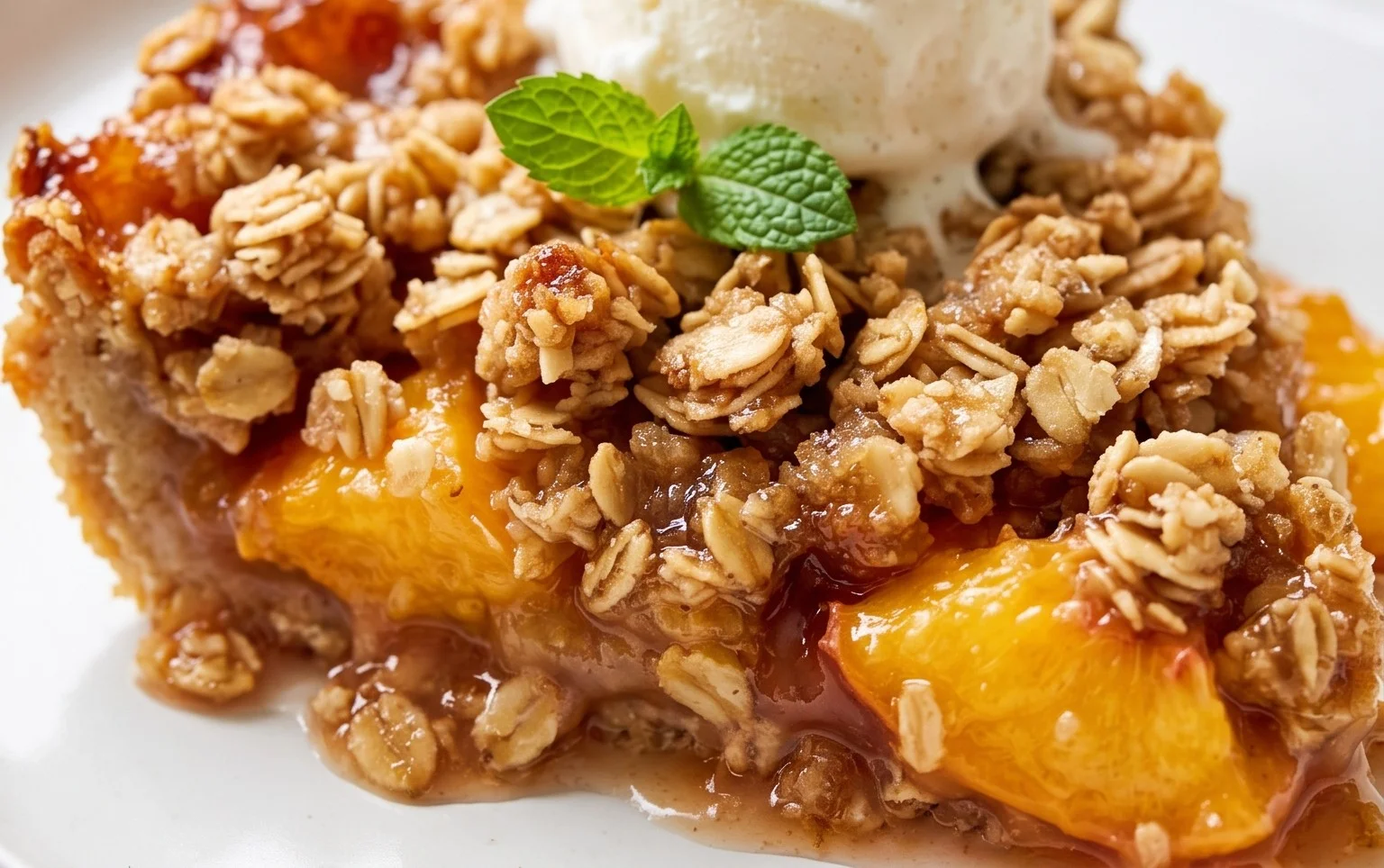Peach Crisp