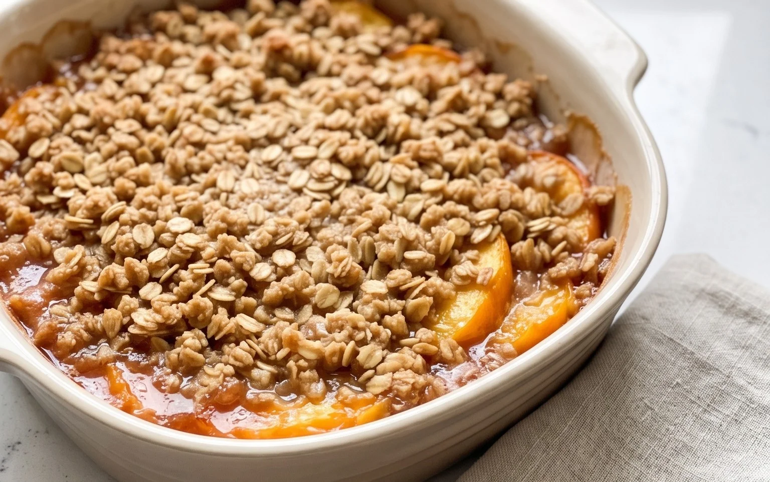 Peach Crisp